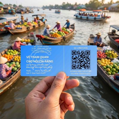 Vé tham quan Chợ nổi Cái Răng